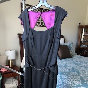 White House Black Market peplum dress. Size 8.